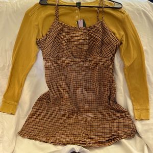 Fall Shirt and Dress Combo